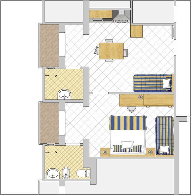 Residence BluAdria San Mauro Mare Exterior foto